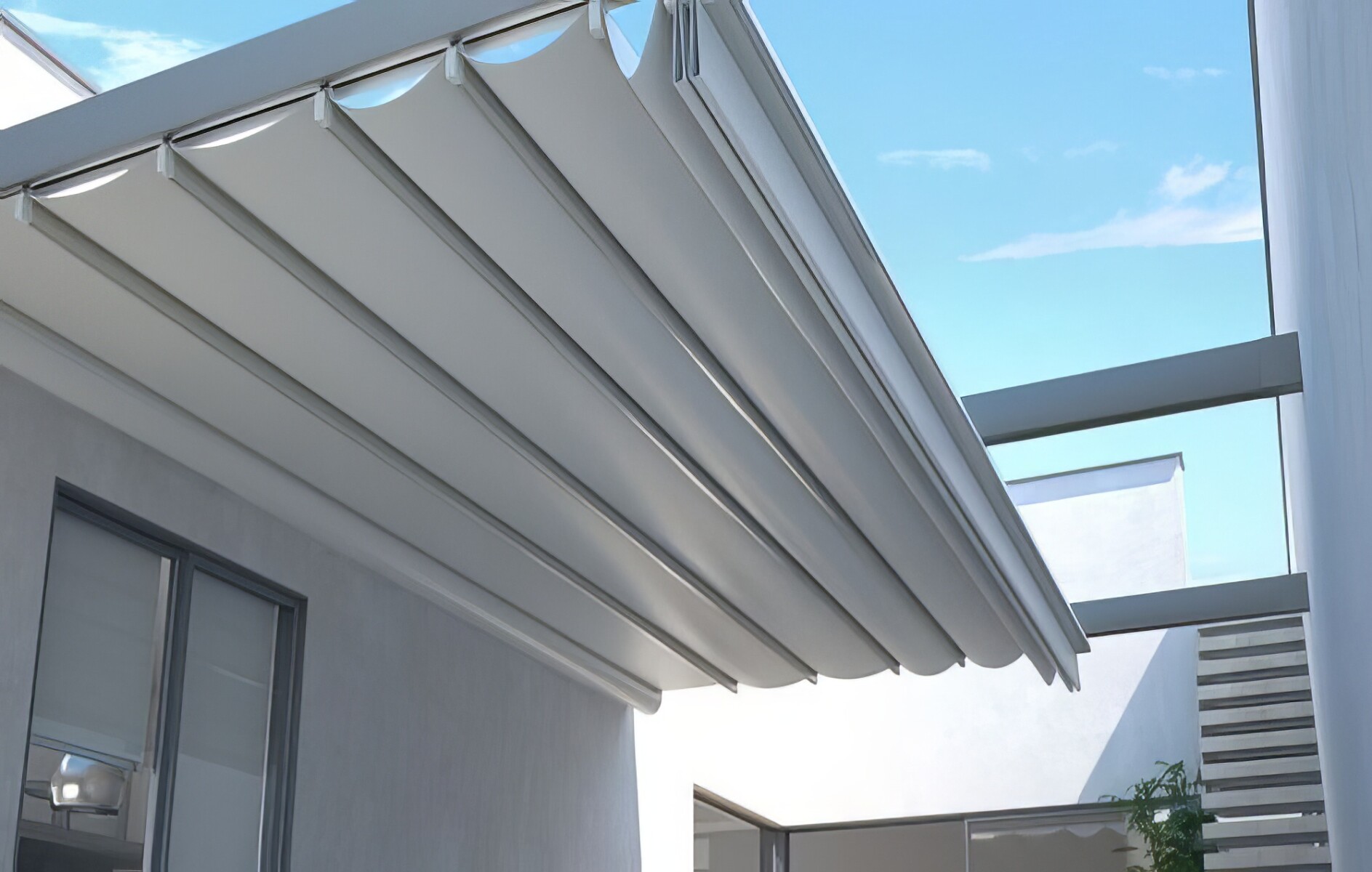 Toldos para patios interiores